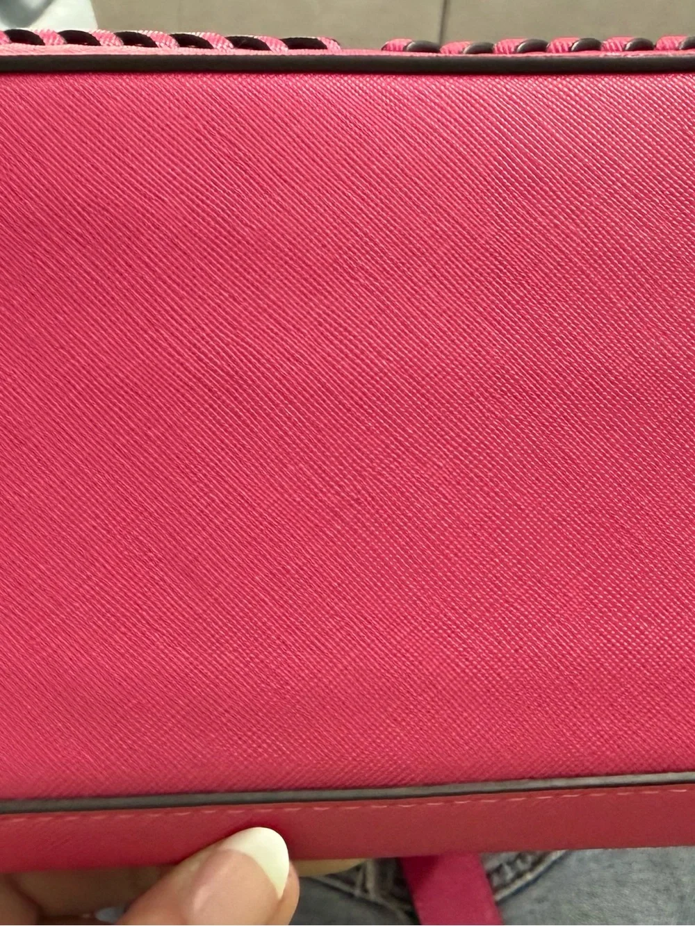 CALPAK Kaya Laptop Backpack in the vibrant Dragonfruit hot pink